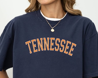 Personalized Football Shirt, Tennessee Shirt, Sportive Tee, Football Fan, Game Day, Tennessee Fan, Vols Shirt, Comfort Colors, Knoxville Tee