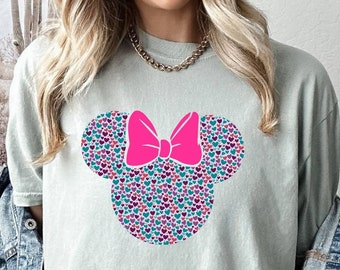 Minnie Mouse T-shirt, Comfort Colors, Disney Shirt, Mom Shirt, Disney Trip Shirt, Gift  For Her, Mickey Mouse Shirt, Vacation Shirt