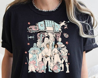 Star Wars T-shirt, Disneyworld Shirt, Comfort Colors, Star Wars Gifts, Darth Vader Shirt, Storm Trooper Shirt, Disney Trip Shirt