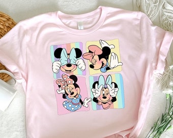 Minnie Mouse T-shirt, Retro Disney Shirt, Birthday Shirt, Valentines Day Shirt, Love Shirt, Disneyworld Shirt, Vintage Cartoon Shirt