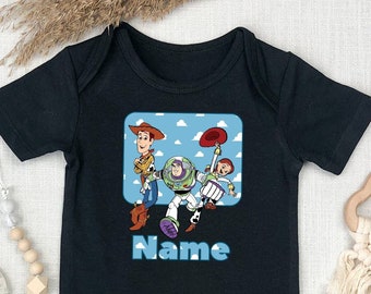 Personalized Toy Story Onesie, Disney Shirt, Andy Onesie, Birthday Onesie, Baby Shower Gifts, Pregnancy Announcement, Toy Story Gift