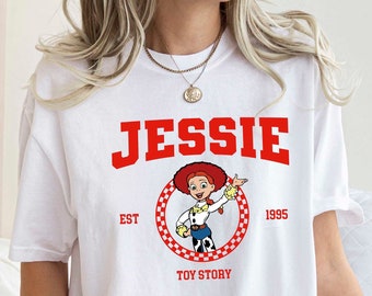 Jessie T-shirt, Toy Story Shirt, Disney Shirt, Comfort Colors, Retro Vibes Shirt, Toy Story Gift, Birthday Girl Shirt, Disney Trip Shirt