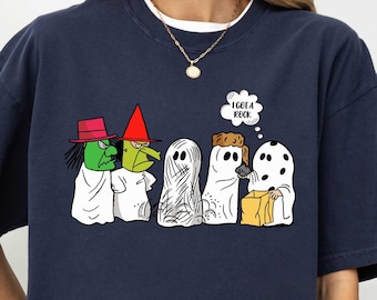 Funny Halloween T-Shirt, I Got A Rock Shirt, Halloween Ghost Shirt, Spooky Season Tee, Halloween Party Tshirt, Meme Tee, Comfort Colors