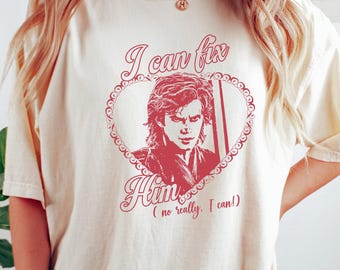 Comfort Colors Star Wars Shirt, Anakin Skywalker Tee, I Can Fix Him T-shirt, Jedi Fan Gift, Disneyworld Shirt, Revenge Sith Retro Style