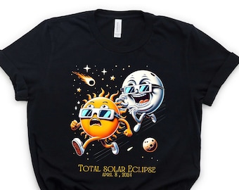 Funny Eclipse Shirt, Astrology Party Shirt, April 8th 2024 Shirt, Eclipse Event Shirt, Celestial Shirt, Total Solar Eclipse, Sarcasm Shirt