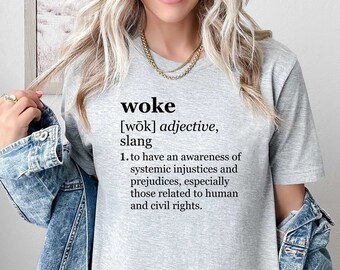 Woke T-Shirt, Systemic Injustice Awareness Tee, Human Rights Shirt, Equality T-shirt, Social Equality Shirt, Activism Shirt, Justice Tee