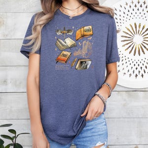 Fourth Wing Shirt, Iron Flame Bookish Tee, Romantic Fantasy Book Shirt, Dragon Book Shirt, Onyx Storm Reader Gift, Book Lover Aesthetic Tee image 3
