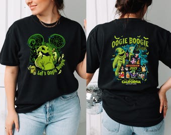 Spooky Oogie Boogie Bash 2025 T-shirt, Mickey Oogie Boogie Tee, Disneyland California Halloween Shirt, Family Costume Gift, Halloween 2025