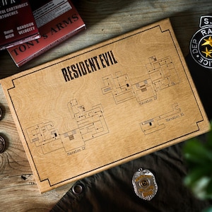 Spencer Mansion und RPD Map Boards