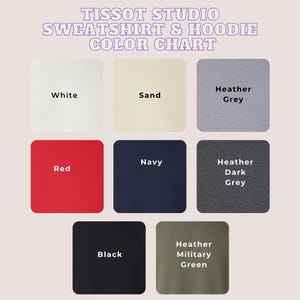 a set of four color swatches for a t - shirt