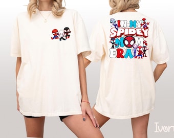In my Spidey Mom Era Shirt, Disney Spider Mama Tee,  Funny Mother's Day Shirt, Spider Women T-Shirt,Spidey Mommy Tee,Spider Mommy Sweatshirt