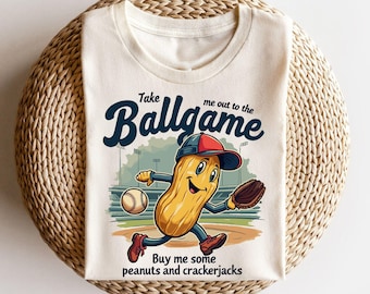 Cute Baseball Mom Shirt, Take me Out The Ballgame Funny Baseball Shirt, Gift for Baseball Mama, Retro Baseball Sweatshirt, T-Ball Mom Shirt