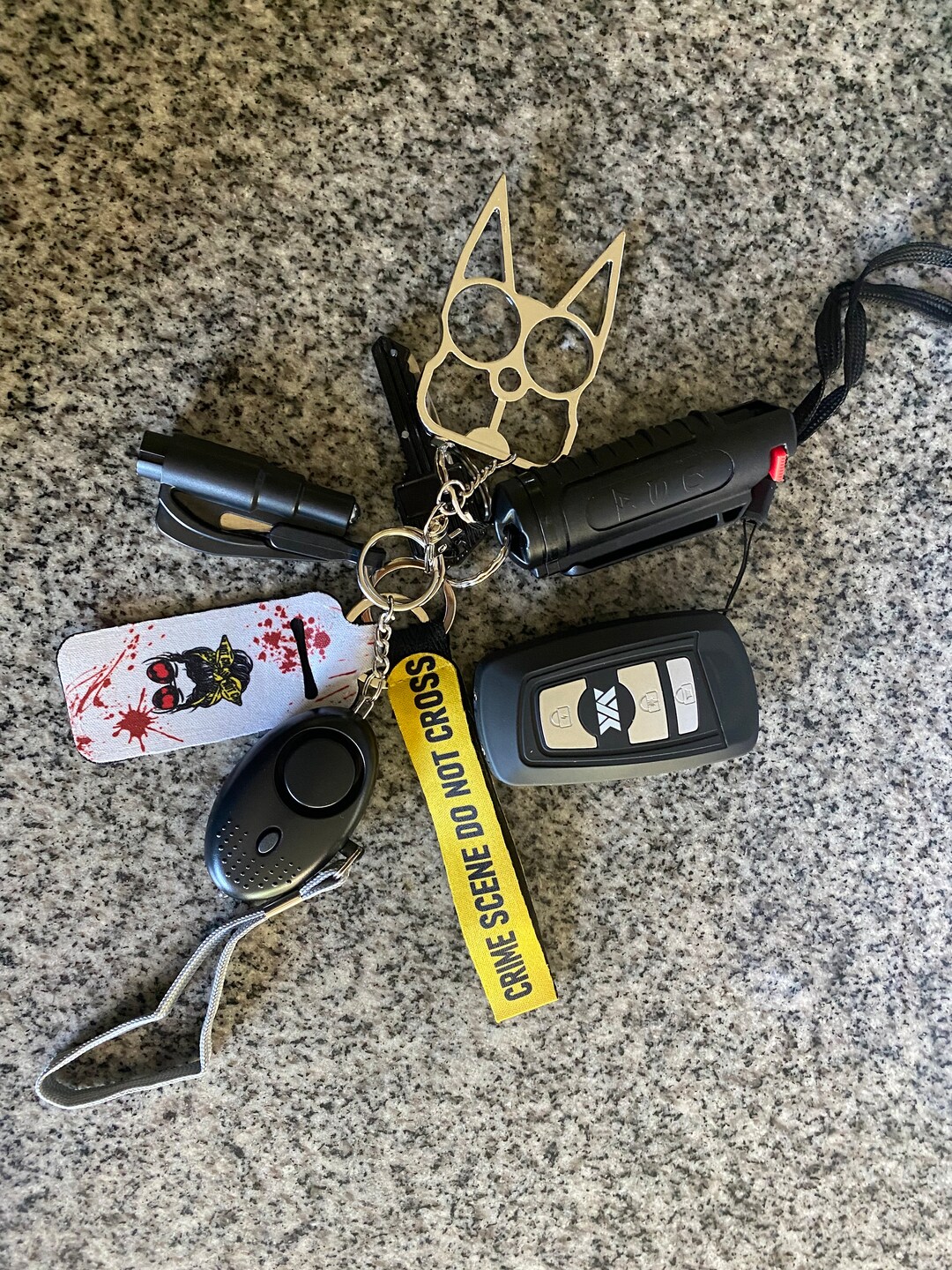 Forensic Safety Keychain Etsy
