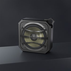 Blackwater Outdoor Bluetooth Speaker With Carabiner Clip, Powerful Sound, Water Resistant Audio Speaker