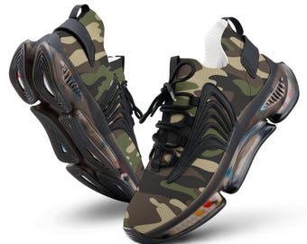 Men’s Camouflage Basketball Sneakers | Breathable Running & Training Shoes | Streetwear Kicks