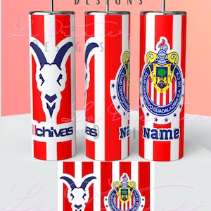 Verres emballés Chivas de Guadalajara, gobelet papier peint Equipo Mexicano Chivas png, Équipe mexicaine de football png, gobelet skinny Las Chivas de Guadalajara