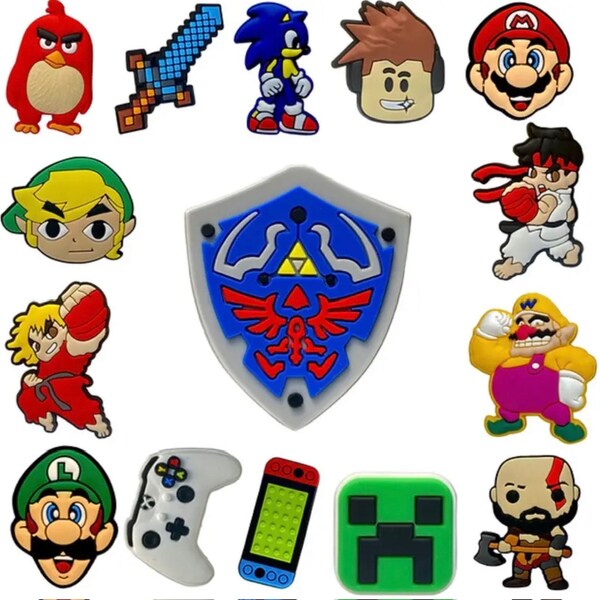 Video Game Charms Etsy