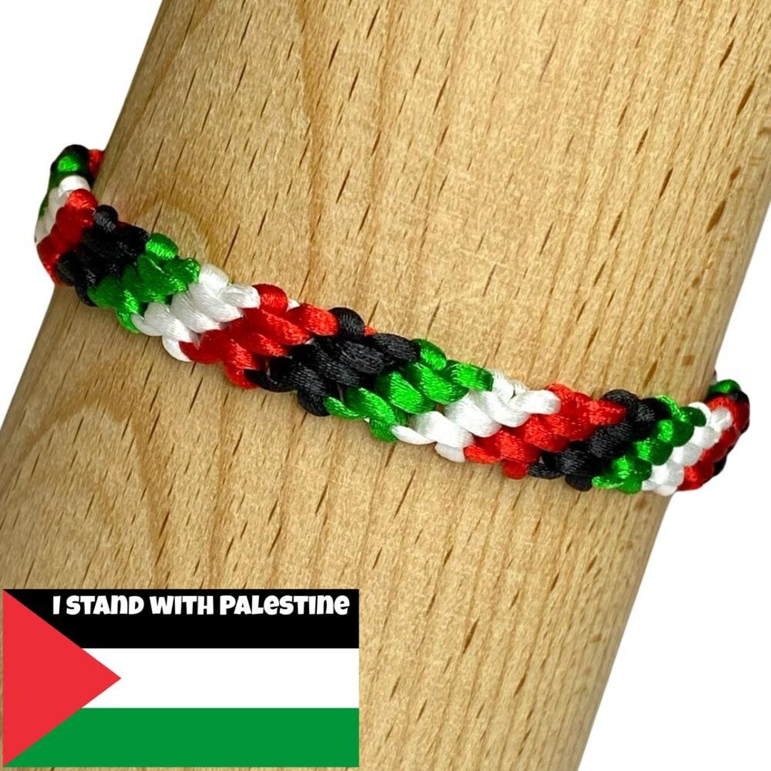 Palestine Bracelet Flag Palestine Bracelet Etsy Palestine Bracelet Flag Palestine Bracelet Etsy