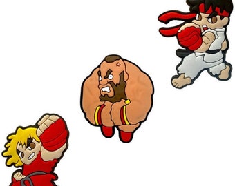 SF6 Chibi Zangief Die Cut Sticker - Kanme Studios's Ko-fi Shop