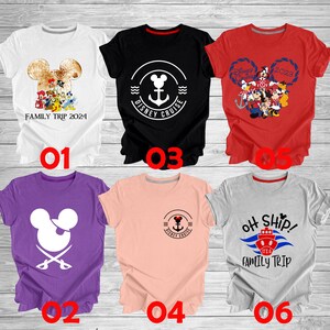 Customizable Disney Cruise Shirt, Disney Pirates Matching Women Tanktop, Disney Cruise Squad Shirt, Oh Ship Family Trip Shirt