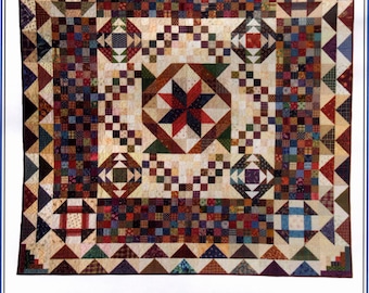 Star Medallion Quilt Kit w/ Rare & Out of Print Thimbleberries Fabrics