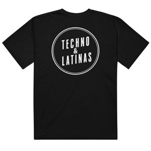 Techno & Latinas graphic tee Rave Festival Shirt House Music Tee - Techno Top Concert Oversized Merch Electronic Dance EDM Club T-Shirt