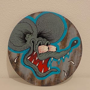 Kustom ratfink hotrod chopper ratrod pinstriping garage vintage 70s