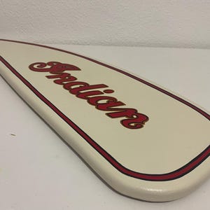 Indian  motorcycle vintage wooden board imitating petrol tank  hand painted!