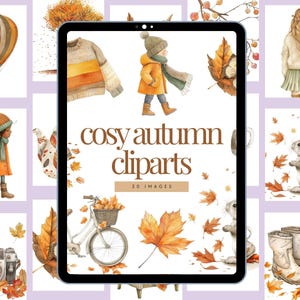 Cosy Autumn Art Bundle