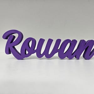 Personalized Name Sign Standing, Personalized Name Desk, Room Name Sign, Name Sign, Custom baby name nursery shelf sign for kids bedroom