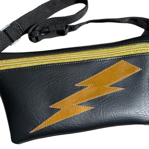 Lighting Bolt Fanny Pack, Fanny bag, lighting Bolt, Festivle bag