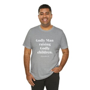 Regalo del día del padre, padre, papá, regalo para papá, cumpleaños, regalo de Navidad para él, camisa cristiana