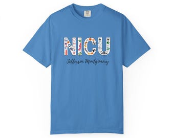 Camiseta com tema da UTI Neonatal JEMH Filadélfia