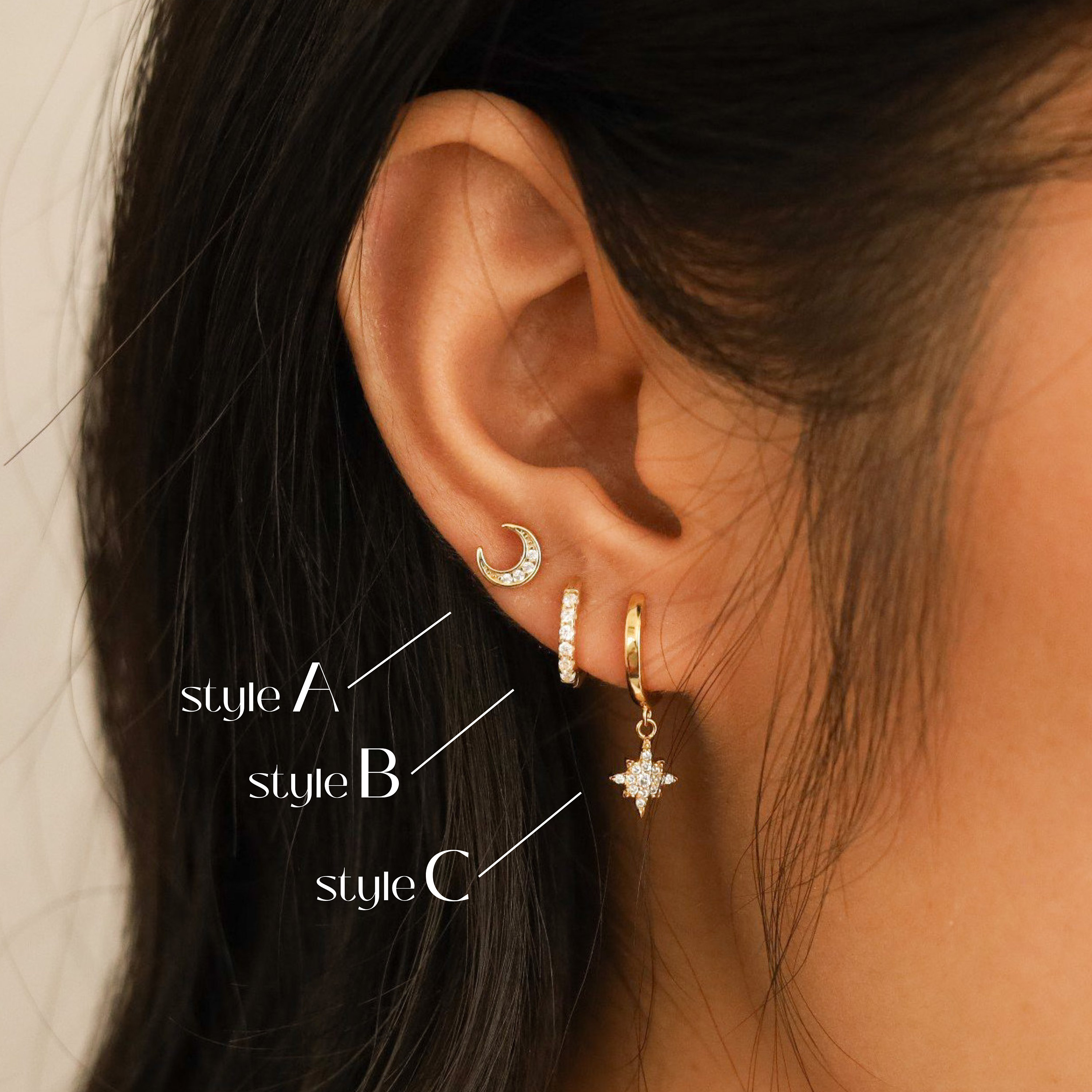★MIDNIGHT MOMENT.★ rectangle mini earring gold E1CB2944H-GOLD_01_grande.jpg?v