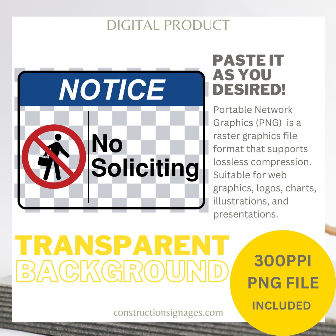 No Soliciting Printable Sign, Safety Sign, Safety Poster, Printable ...