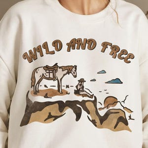 Cowboy Wild and Free Desert Cowgirl Western Instant Digital Download | Trendy Western Designs, Western PNG files, Trendy Shirt PNG Downloads