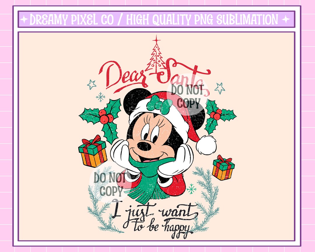 Mouse Christmas Png Mouse Santa Hat PNG Mouse Winter Png - Etsy