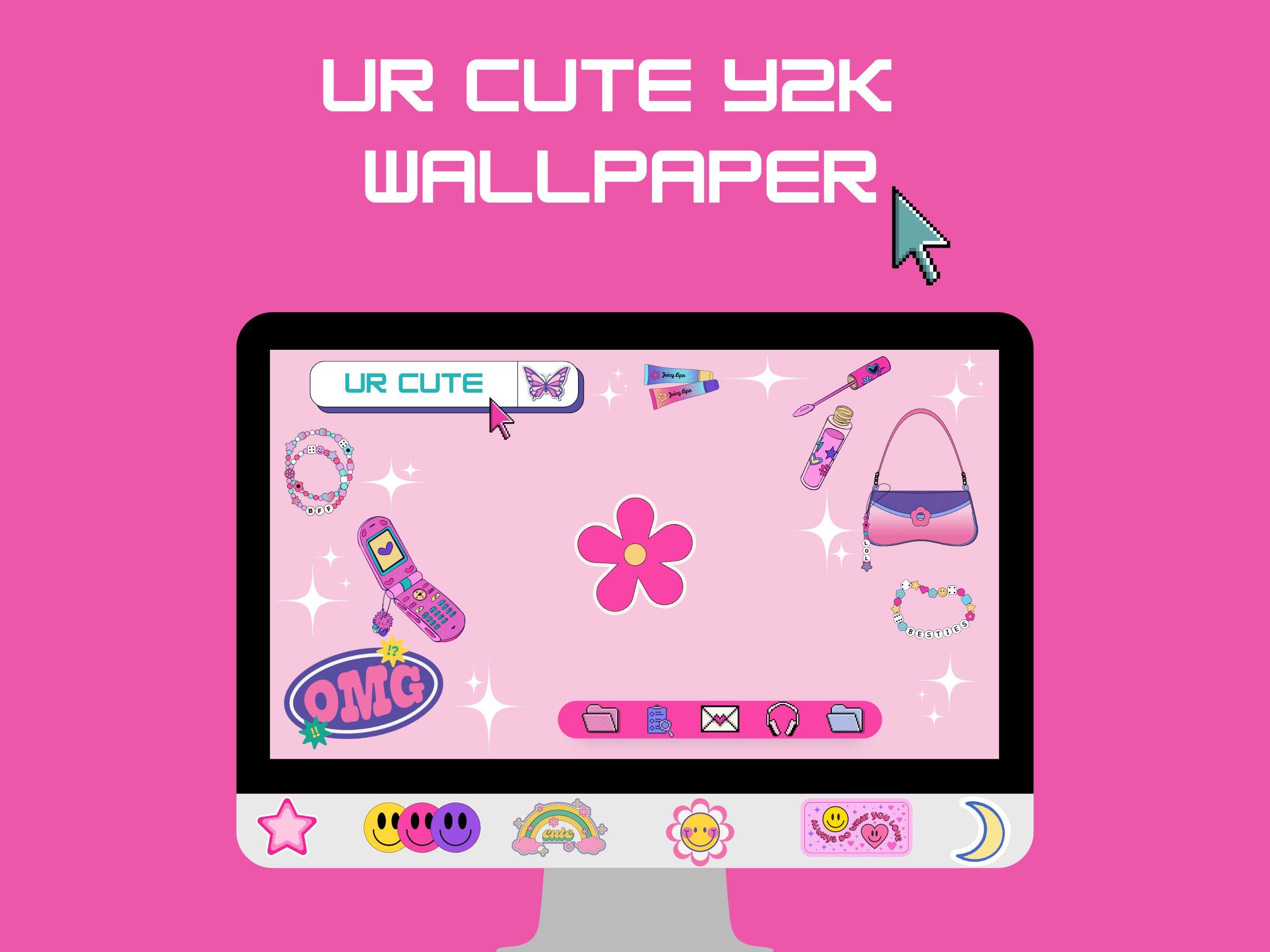 Y2K Aesthetic Star Laptop Wallpaper & Organizer (ENG / ESP) - LauArt's  Ko-fi Shop - Ko-fi ❤️ Where creators get support from fans through  donations, memberships, shop sales and more! The original 