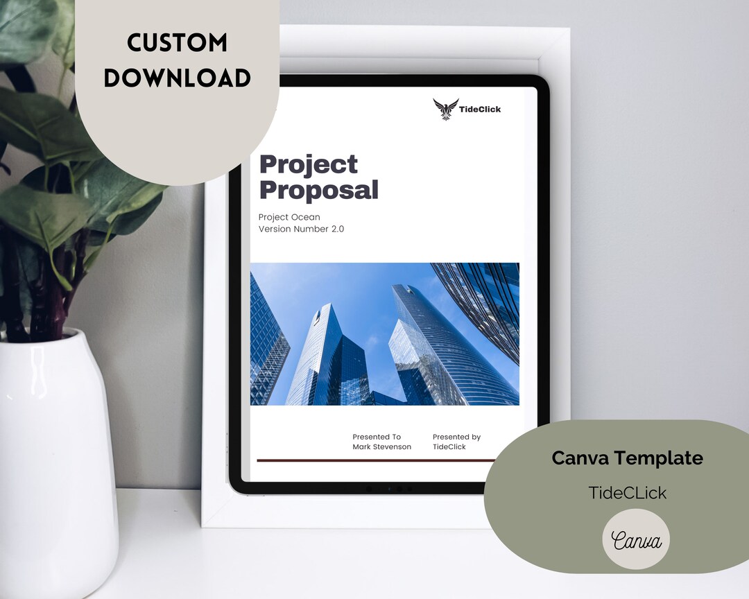 Project Proposal Template Project Management Budget Plan Proposal ...