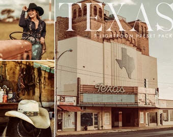 Texas Presets Western Preset Cowboy Presets Rustikale Presets Cowboy Lightroom Presets Pferd Presets // Lightroom Desktop + Mobile