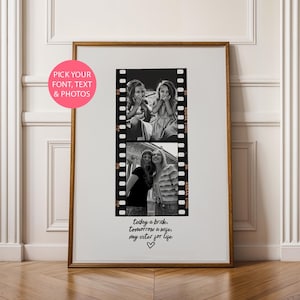 Gift For Sister On Her Wedding Day, Sister Wedding Gifts, Bridal Gift Poster Wedding Keepsake
