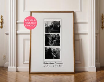 Godmother Proposal Gift Poster - Custom Godparents Gift Photo Wall Art Print