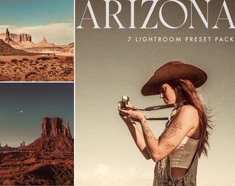 Arizona Lightroom Presets: Western, Rustikal, Warm (Desktop + Mobile)