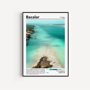 Bacalar Poster Bacalar Druck Lagune Wand Kunst Ocean Poster Mexiko Reise Poster Mexiko Wand Kunst Mexiko | Echte Fotografie