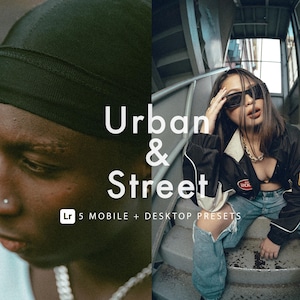 Urban Street Lightroom Presets Street Professional Photographer Presets  // Desktop + Mobile