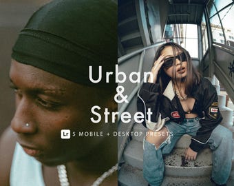 Urban Street Lightroom Presets Street Professional Photographer Presets  // Desktop + Mobile