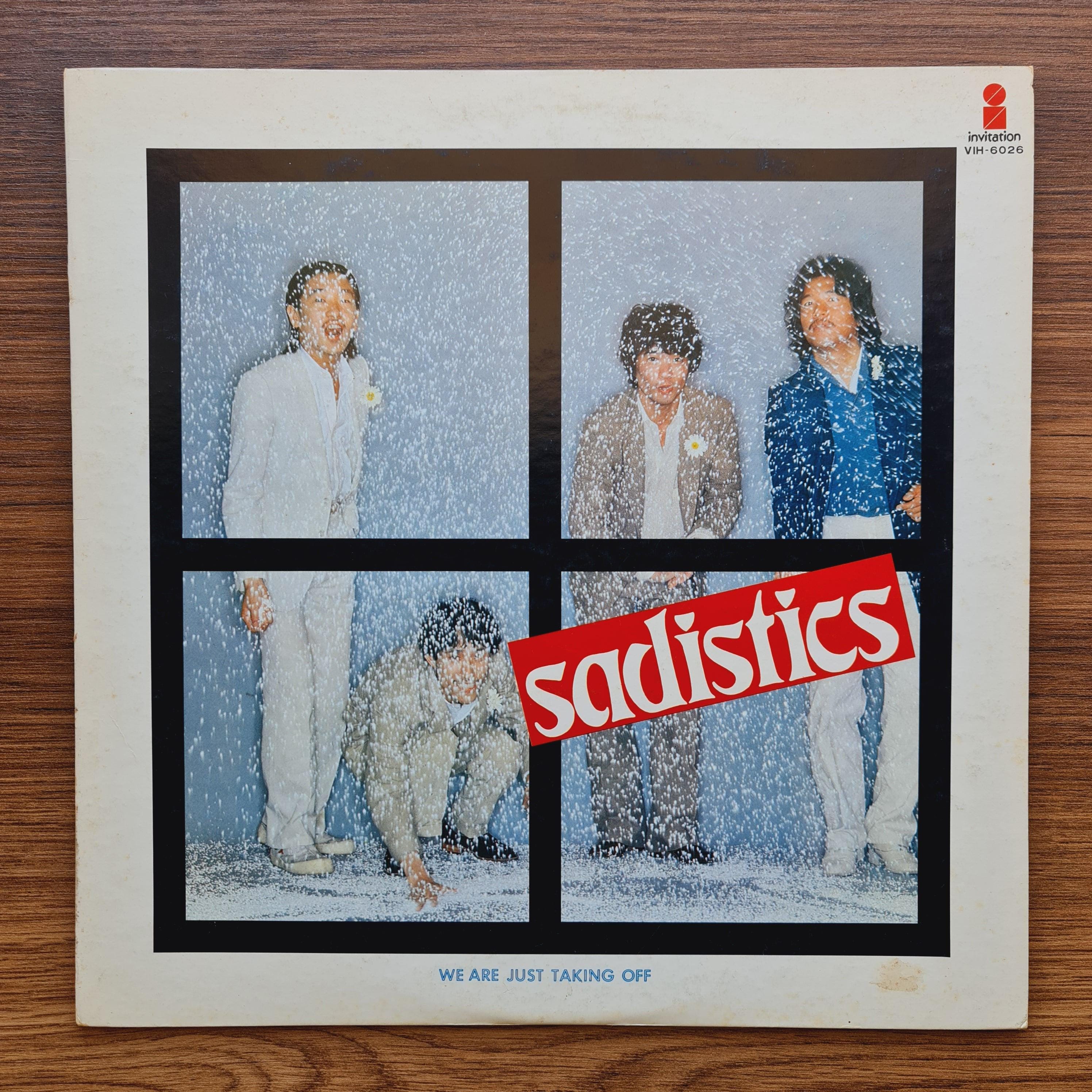 LP Sadistics – We Are Just Taking Off Sadistics - We Are Just Taking Record Off - Amazon.com Music