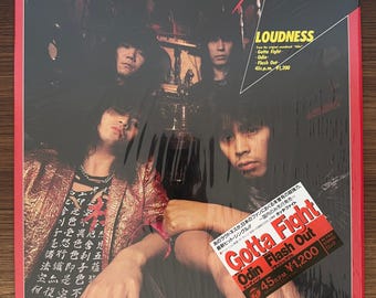 Loudness – Gotta Fight / Vinyl / Records / Japanese Press