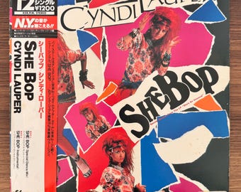 Cyndi Lauper – She Bop / Vinyl / Records / Japanese Press