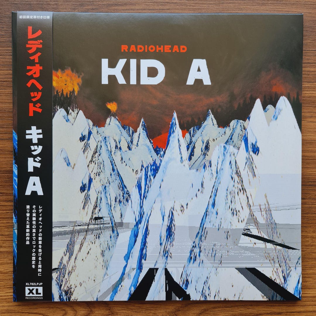 Radiohead – Kid A Vinyl / Records / Japanese Press - Etsy